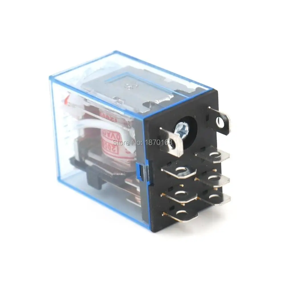LY2N J AC 220V / 110V Катушка 8 Pin DPDT реле listrik 10A 240VAC 24VDC|Реле| |
