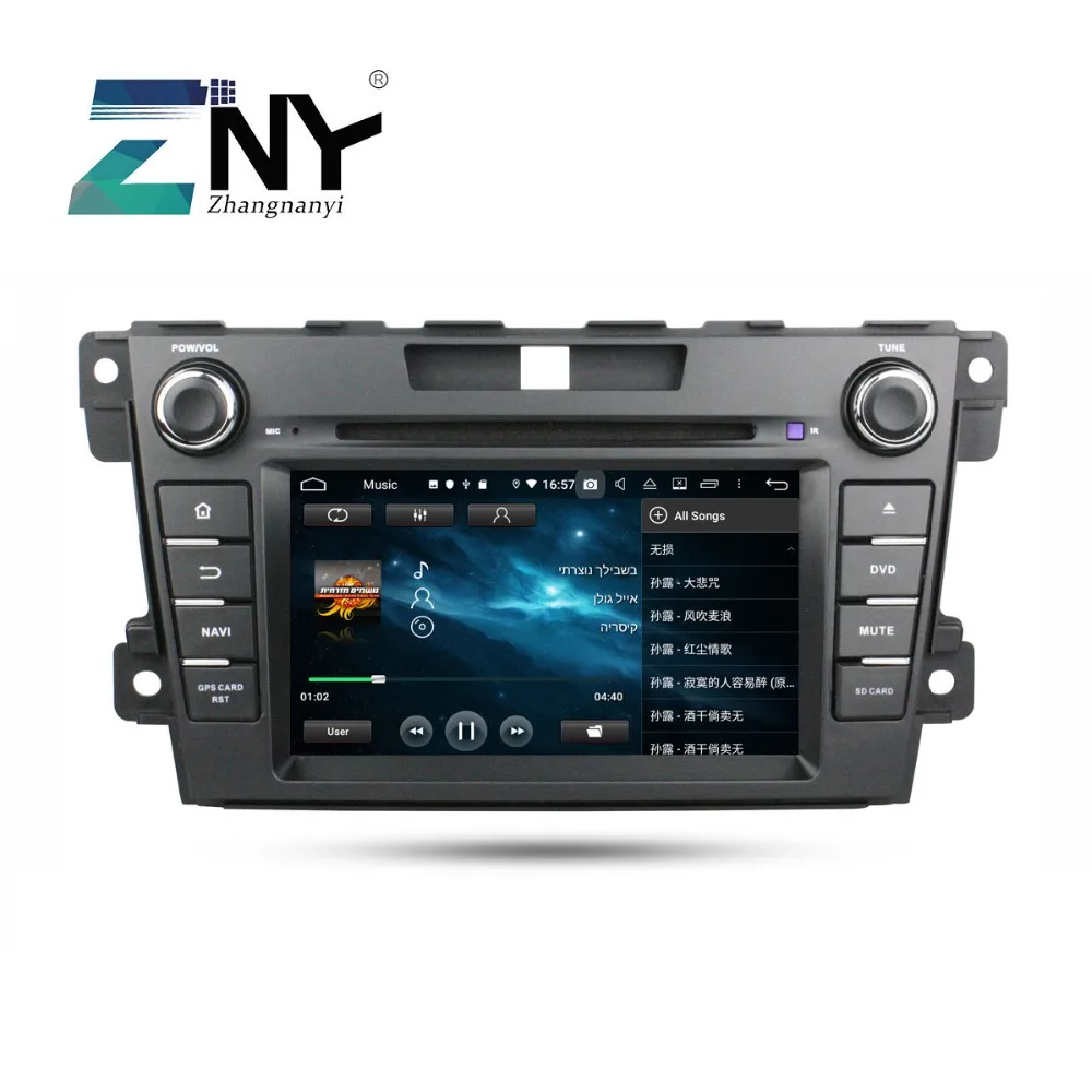 7 &quotips 2 два Din Android 9 0 автомобильный DVD стерео для Mazda CX-7 CX7 Авто Радио FM BT WiFi gps