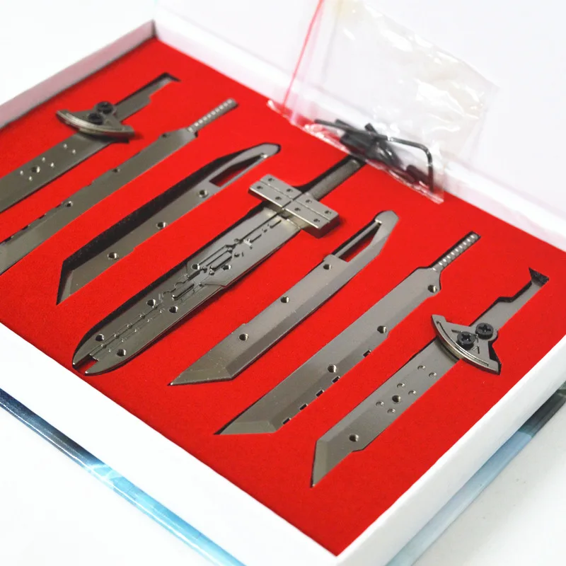 Лидер продаж FF7 Final fantasy Cloud Strife Клода Сефирота broadsмеч металлический меч модель