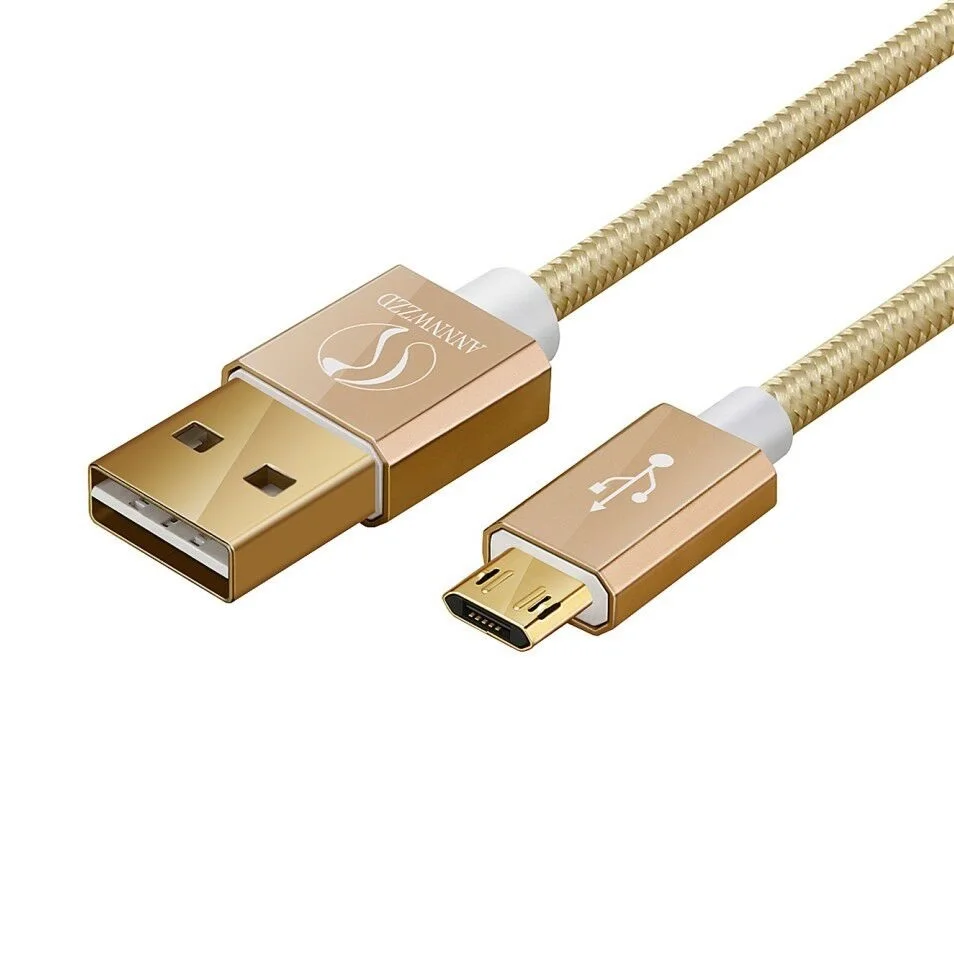 Кабель Micro USB для быстрой зарядки телефона адаптер и передачи данных Samsung Xiaomi Huawei