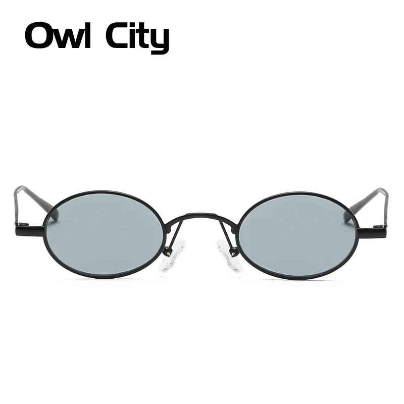 Женские винтажные солнцезащитные очки Owl City маленькие круглые в ретро стиле