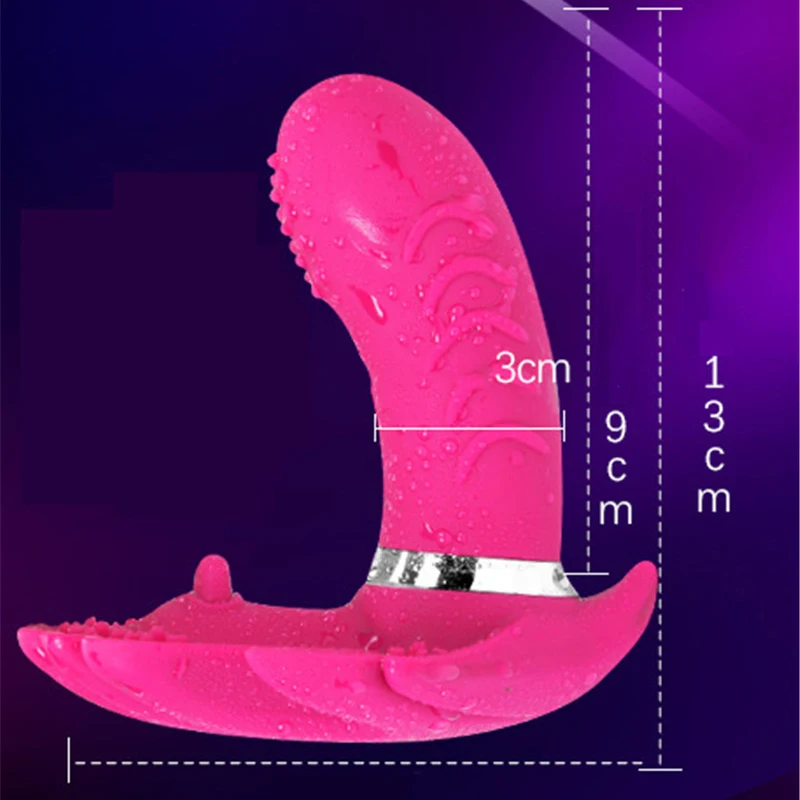 20 Speeds Waterproof Butterfly Vibrator USB Rechargeable Wireless remote control wand G-spot women private goods adult sex toys |