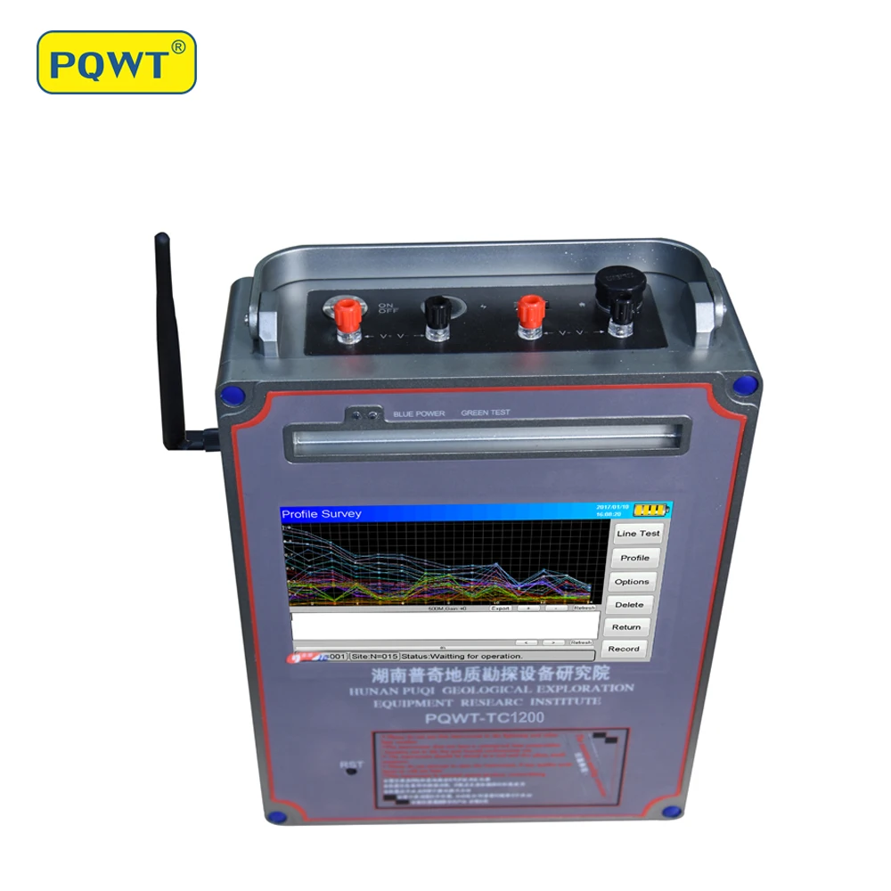 PQWT TC1200 1500 м глубоководная система для обнаружения Подземной Воды|deep finder|system |