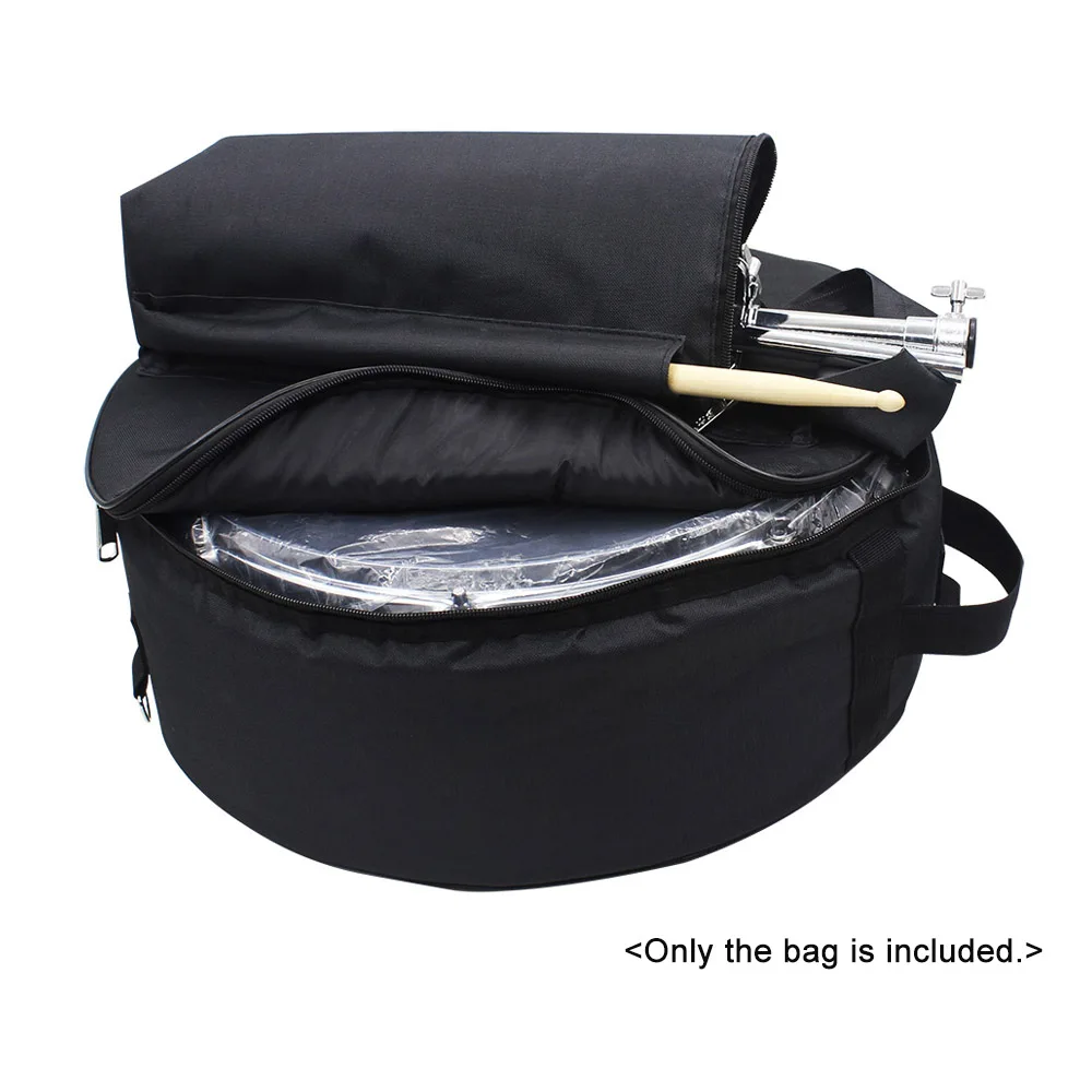 Прочный 14 дюймов Малый барабан рюкзак сумка чехол с плечевым ремнем накладными