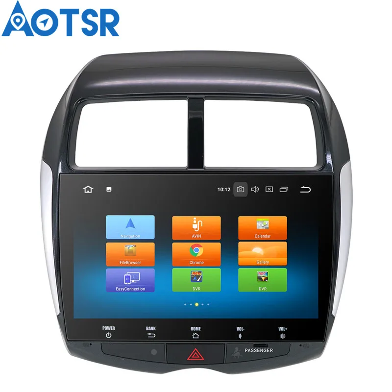 Автомобильный DVD-плеер Aotsr мультимедийный проигрыватель с GPS-навигацией для MITSUBISHI