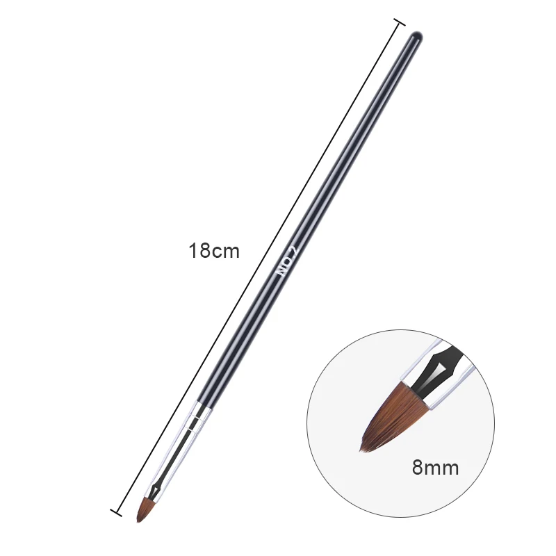 5 шт./лот акриловая ручка для резьбы по цветку УФ-гель кисть рисования