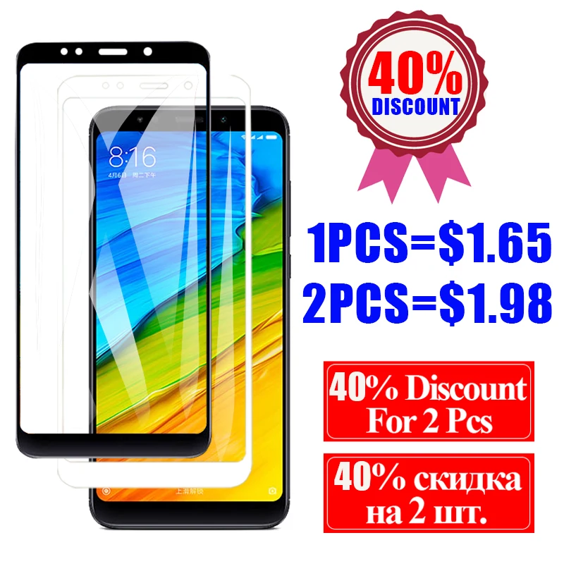 Защитное стекло для Xiaomi Redmi mi note 5a a 5 plus pro защитная пленка экрана xiomi note5 ksiomi