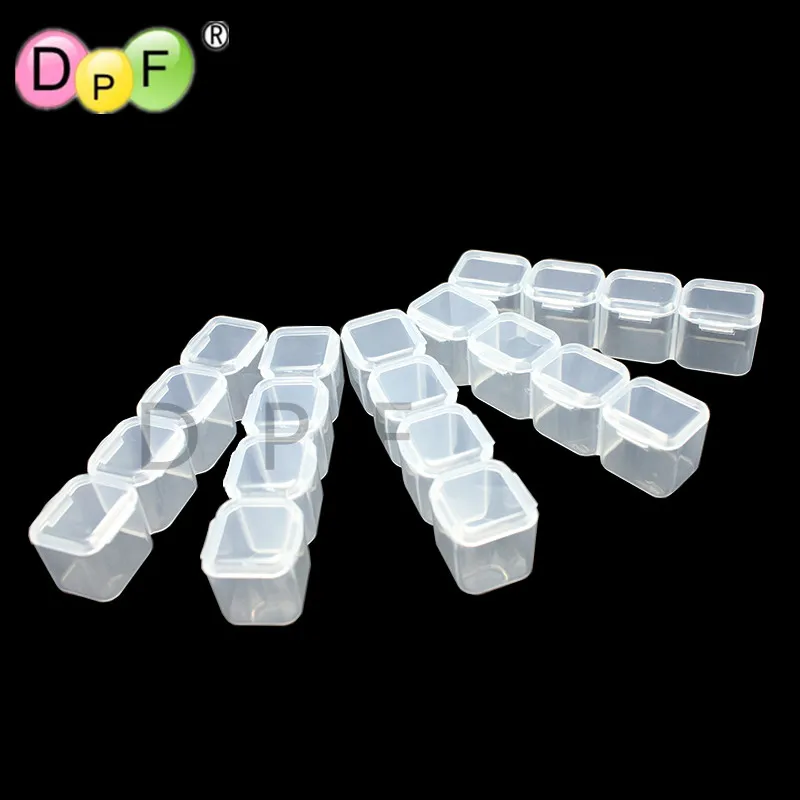 [DIAMOND аксессуары для рисования] 28 слотов Алмазная аксессуар вышивки Коробка Чехол