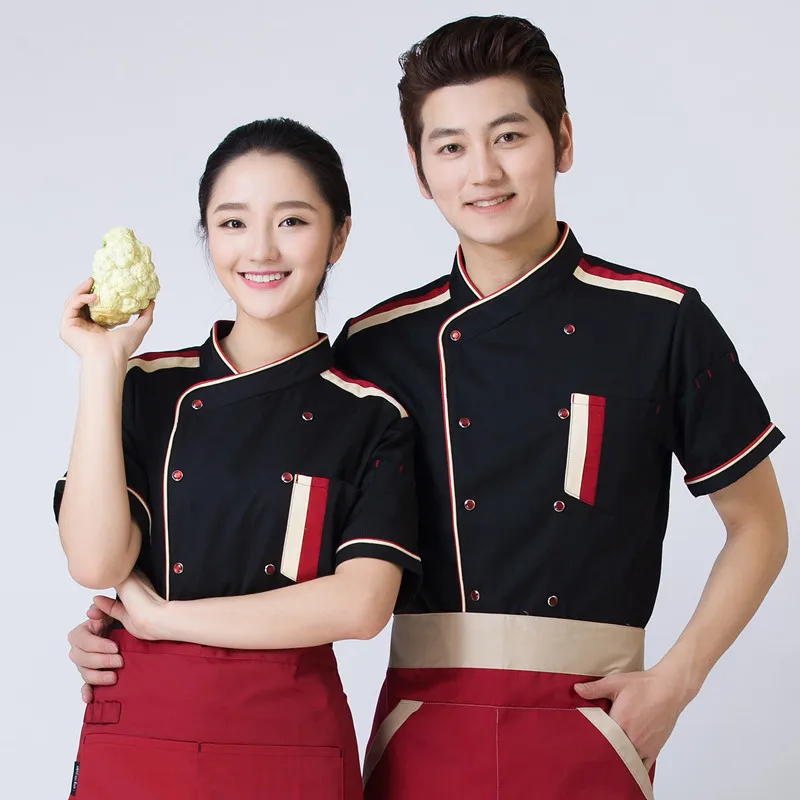 Летняя одежда шеф повара 2018 кухонный инструмент униформа для западного