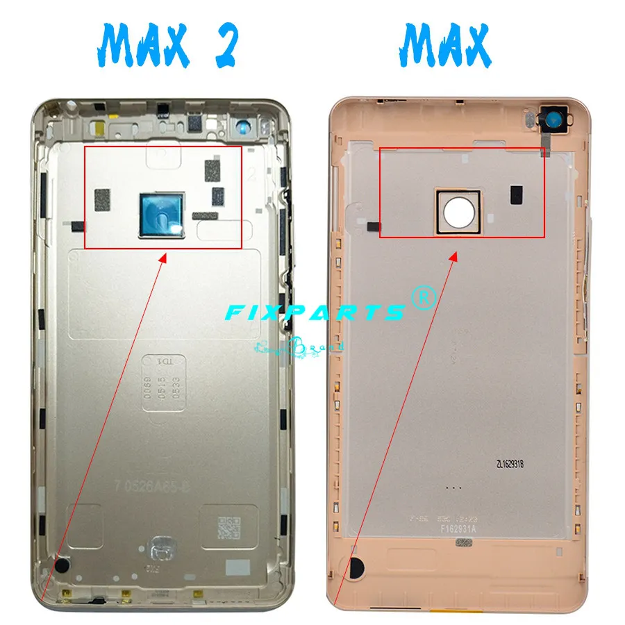 Крышка батарейного отсека Xiaomi Mi MAX 3 задняя крышка корпуса запасные части