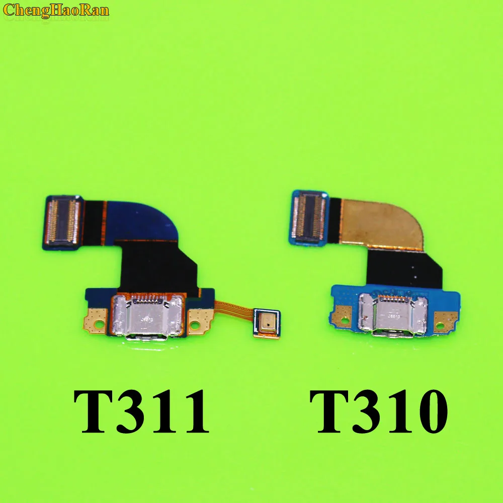 ChengHaoRan 1x Best price USB Charge Charging Board MIC Microphone PCB Flex Cable For Samsung Galaxy Tab 3 8.0 SM T310 T311