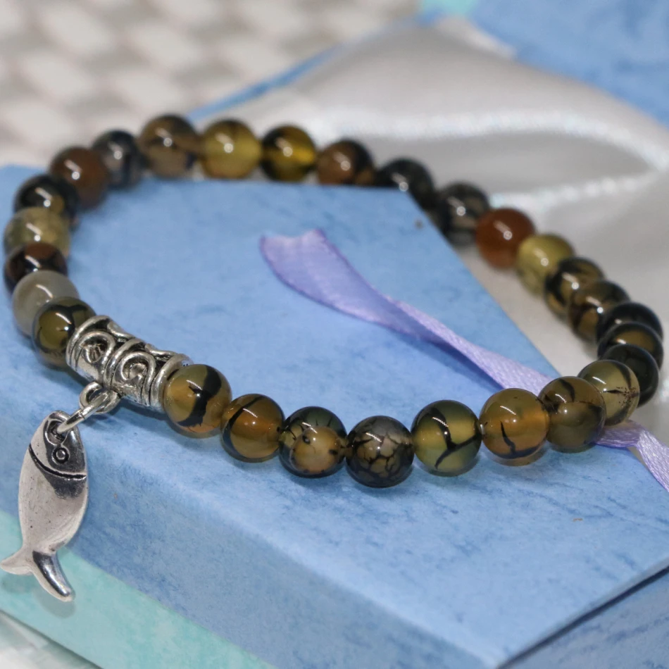 Natural 6mm yellow dragon veins stone agat carnelian onyx bracelets top quality round beads women jewelry 7.5inch B1984