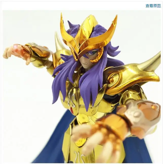 Металлическая экшн фигурка в наличии metal club Scorpio Milo glod Ex s temple model toy|model toy|saint seiyasaint