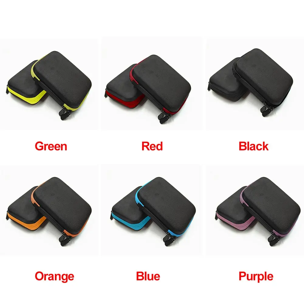 Косметичка на молнии прочная EVA сумка мини для роликовой бутылки путешествия