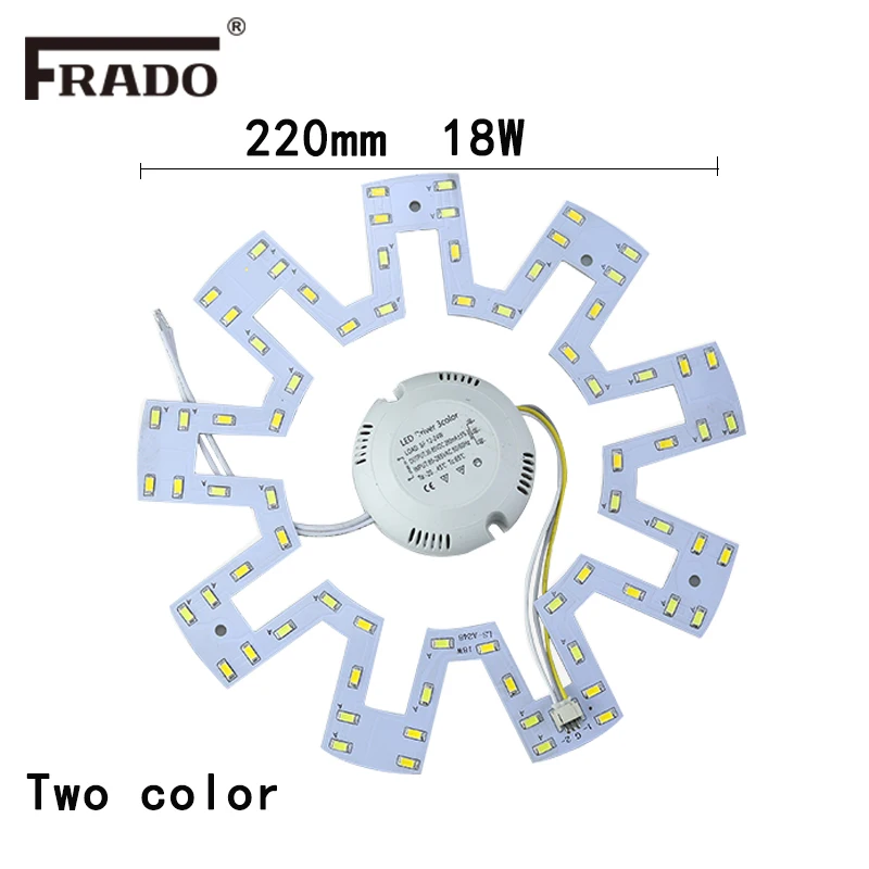 Новое поступление двухцветных теплых белых и холодных светодиодных потолочных