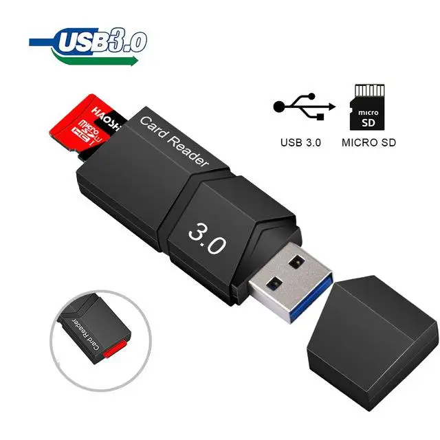 

EastVita USB 3.0 Card Reader High Speed Read/Write for Micro SD Card for Mac OS Windows 10, 8, 7, Vista, XP r20