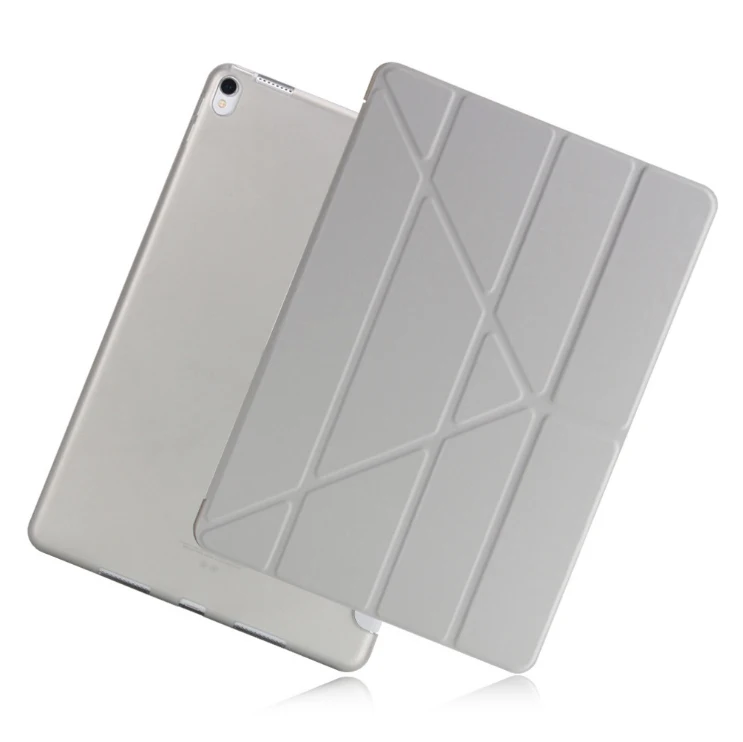 Multi-shaped bracket Case For 2017 Apple New iPad Pro 10.5 inch : A1701 A1709 . TPU Soft Back PU Leather Smart Cover-EQHTX | Компьютеры и