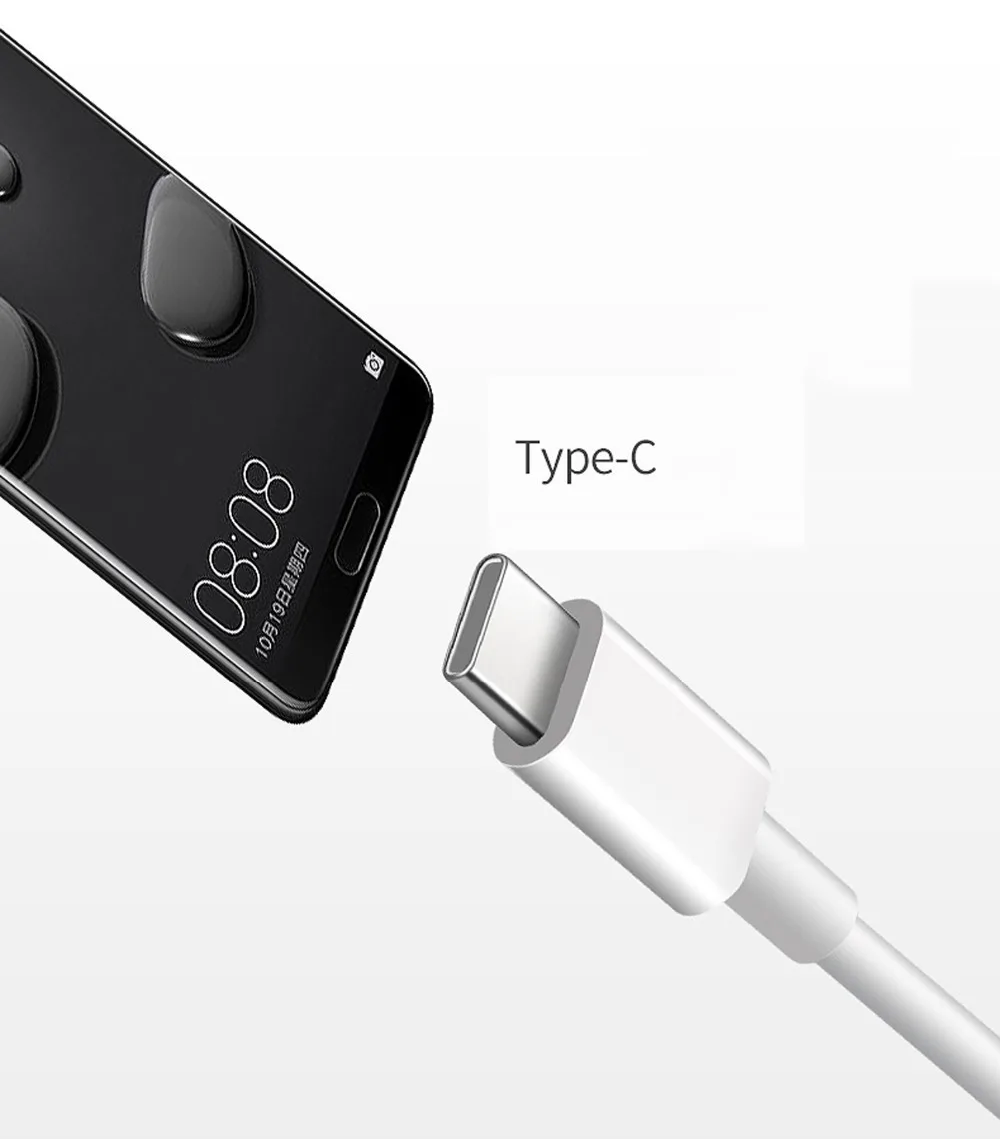Оригинальные наушники huawei Cm33 Usb type-c, наушники с микрофоном для huawei mate 10 Pro mate 20 Pro P20 Pro Xiaomi 2s 6x Mi8 8se