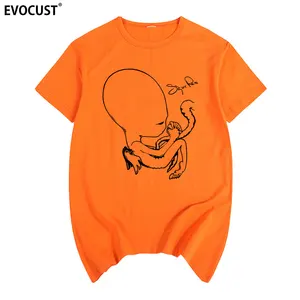 Винтажная летняя хлопковая Футболка с принтом для мужчин и женщин