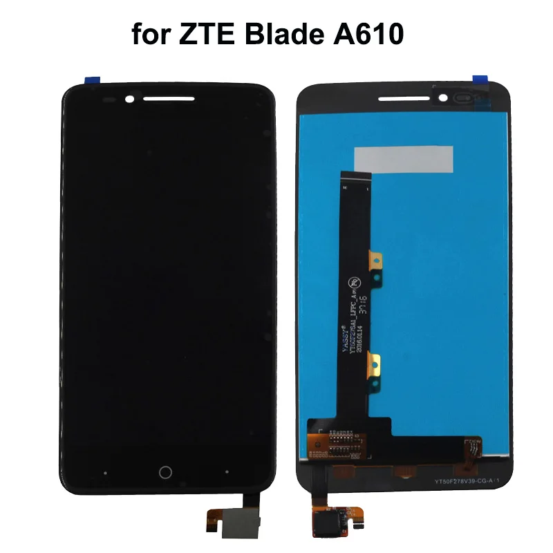 Для zte лезвие A610 ЖК дисплей Дисплей Сенсорный экран для Voyage 4 Blade Экран бесплатная