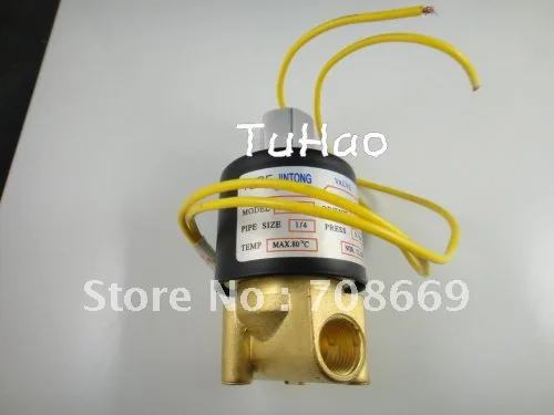 Electric Solenoid Valve Water Air N/O 24V DC 1/4&quot Normally Open Type | Обустройство дома
