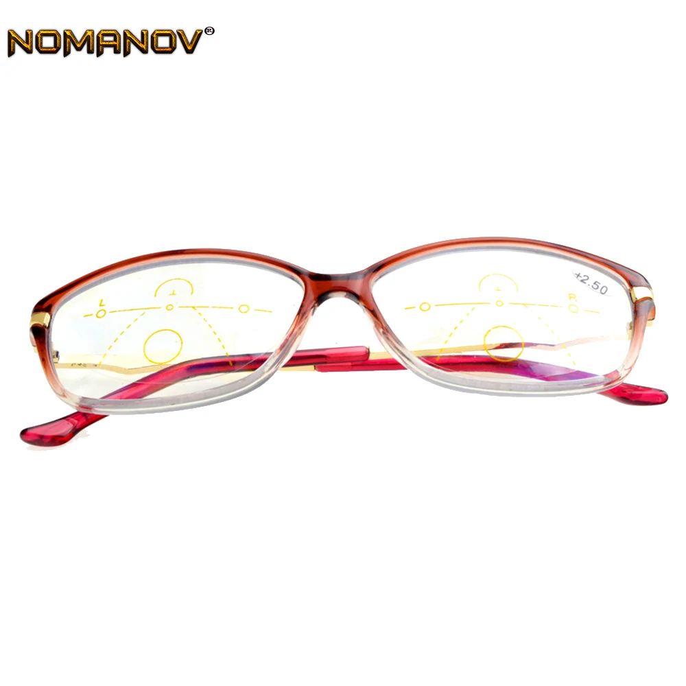 Прогрессивные многофокальные очки для чтения Lentes De Lectura Leesbril Женская оправа с