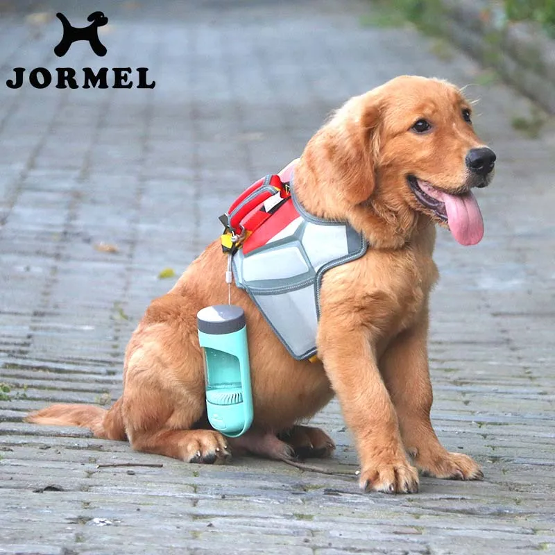 JORMEL собачья портативная бутылка для воды Pet фильтр с активированным углем