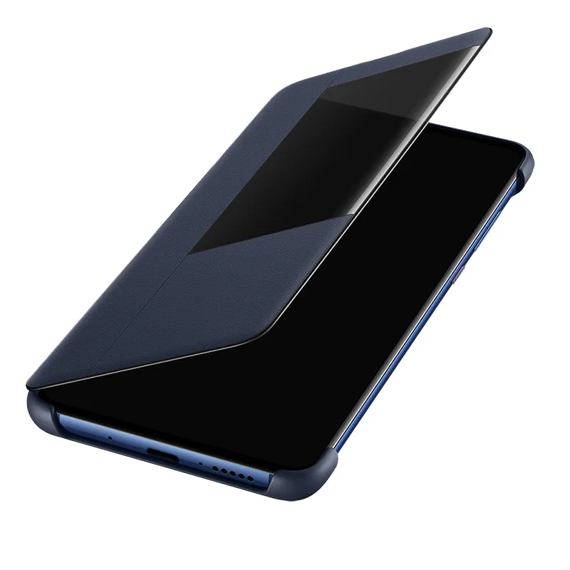 Оригинальный чехол для Huawei Mate 20 S View задняя крышка флип смарт Windows кожаный 6 53