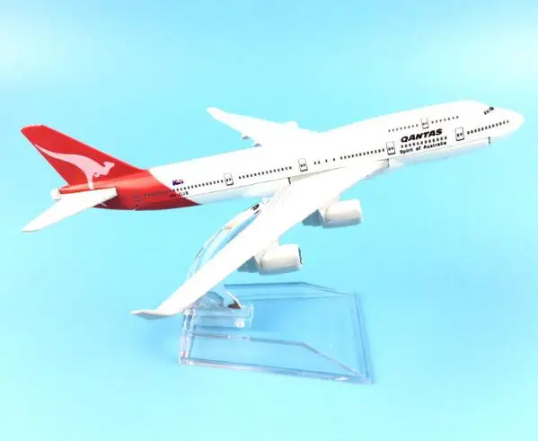 Модель самолета Boeing 747 австралийские авиалинии самолет B747 металлический