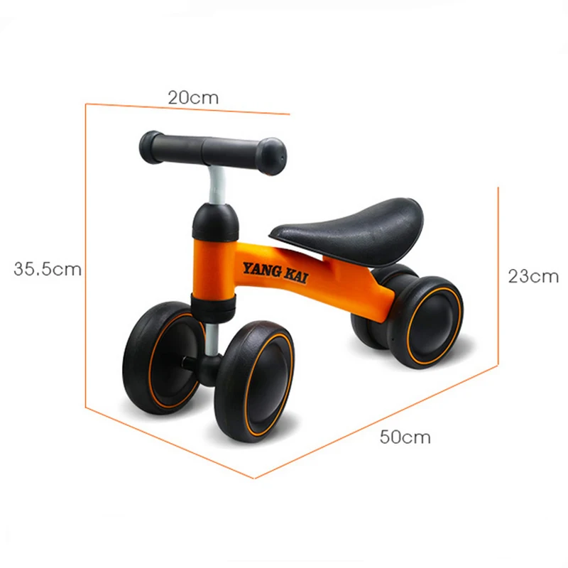 Три колеса раздвижные баланс велосипеды скутер От 1 до 3 лет ходунки чувство нет
