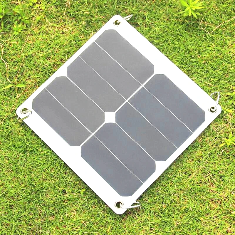 Новый 10 Вт 5 В 2A высокая эффективность sunpower Панели солнечные Зарядное устройство