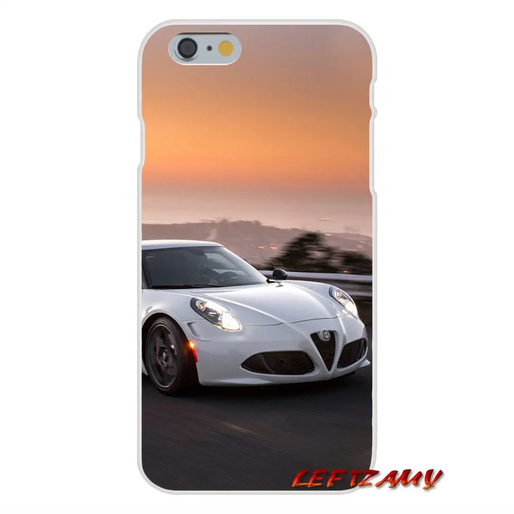Аксессуары чехлы для телефонов Super Alfa Romeo для iPhone X XR XS MAX 4 4s 5 5S 5C SE 6 6 S 7 8 Plus