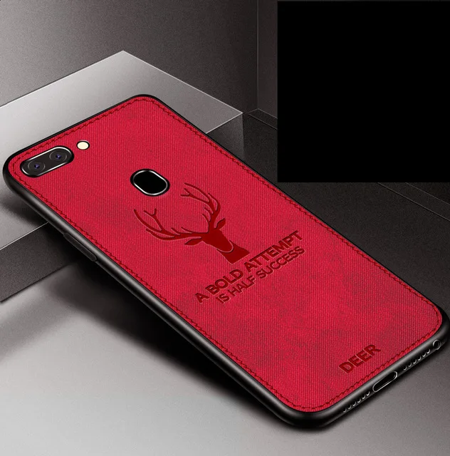 Матовый Олень чехол для телефона Oppo A5 A9 A52 A72 A92 A92S AX7 A5S Рино 2 2Z 3 4 Pro Чехол Realme C3 C11 X50 6
