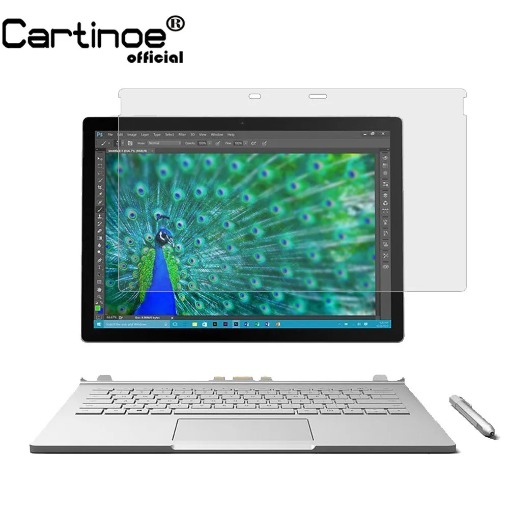 Cartinoe Защитная пленка для экрана ноутбука microsoft Surface Book 13 5 дюймов 1st Gen Антибликовая
