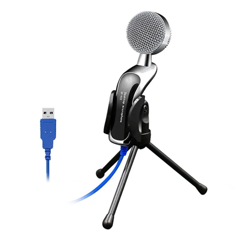 SF 922B профессиональный звук USB конденсаторный микрофон Podcast студия для ПК ноутбука