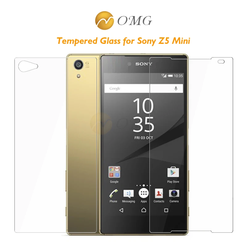 Переднее + заднее прозрачное закаленное стекло для Sony Xperia M4 Aqua Z2 Z3 Z4 Z1mini Z3MINI Z5 mini