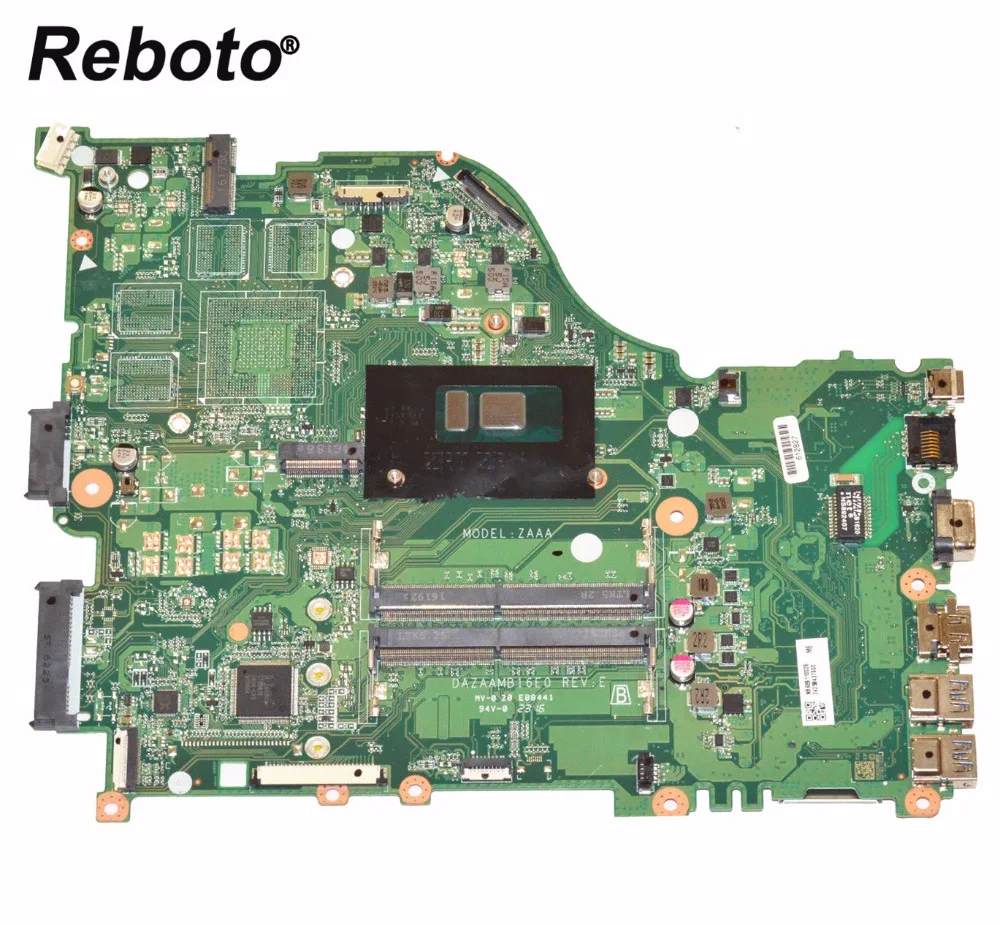 Reboto для acer Aspire E5-575 материнская плата для ноутбука с i5-6200U процессором DAZAAMB16E0 REV: E DDR4 материнская плата протестированная Быстрая