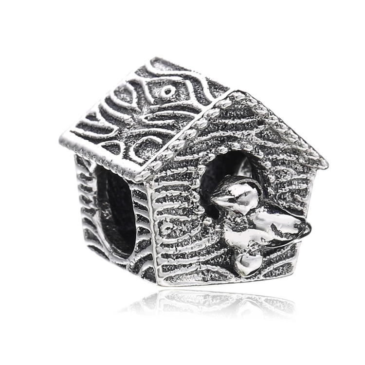 Подлинная ювелирные изделия винтажные Подвески из бисера Серебро 925 sweet home Весна