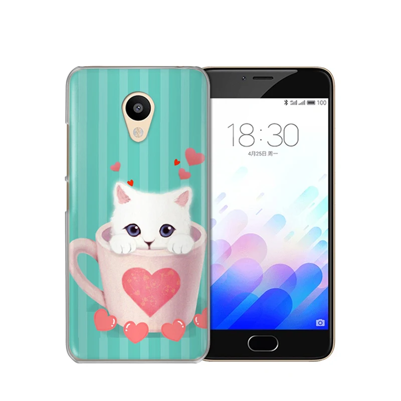 cat For Meizu M3S M3 Note M5 M5S M5C M6 U10 U20 Pro 6 16th Phone Case cover Cute funda shell capa cartoon Mickey Mouse etui |