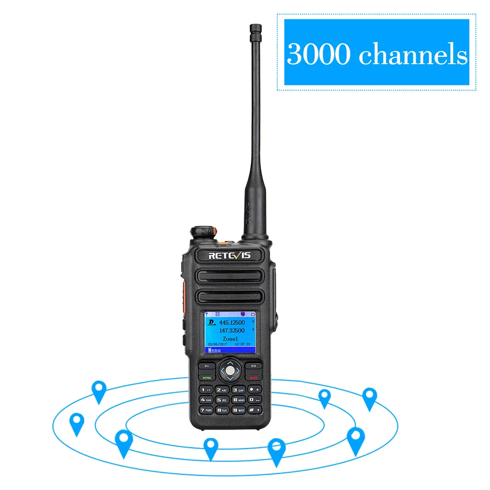 Профессиональная рация Retevis RT82 3000 каналов двусторонняя радиосвязь