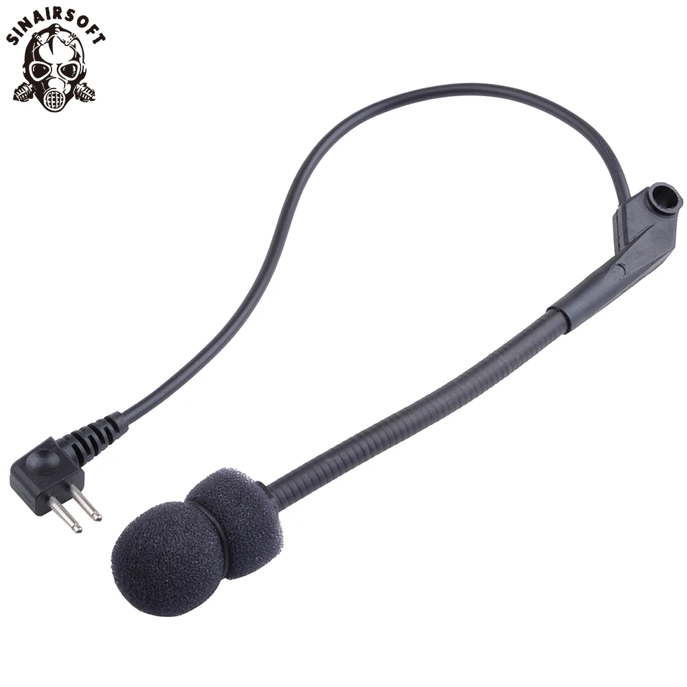 Z Tactical Hunting Headphones Mic Parts Microphone For Comtac Ii Tactical Talkback Comtac Ii Military Headset Z040 ZTac Airsoft
