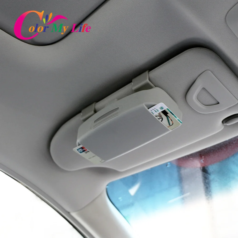 Автомобильный держатель для солнцезащитных очков Чехол автомобильных Карт