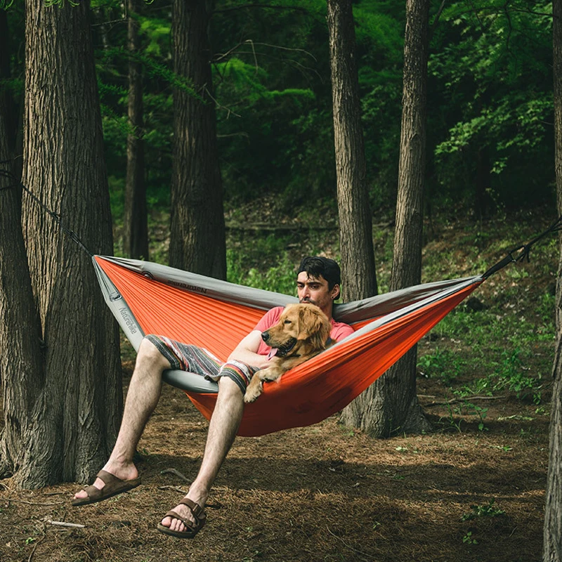 Hot Leisure Hammock Camping Travel Inflatable Outdoor Portable Furniture Garden Swing Chair Dormitory Soft Bed Gift | Мебель