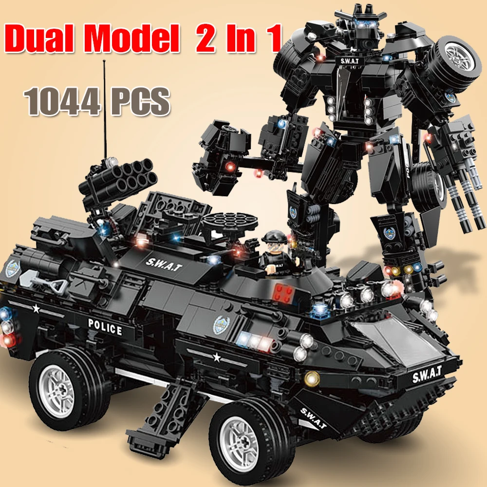 Legoed SWAT город полицейских военные строительные блоки совместимы с технические