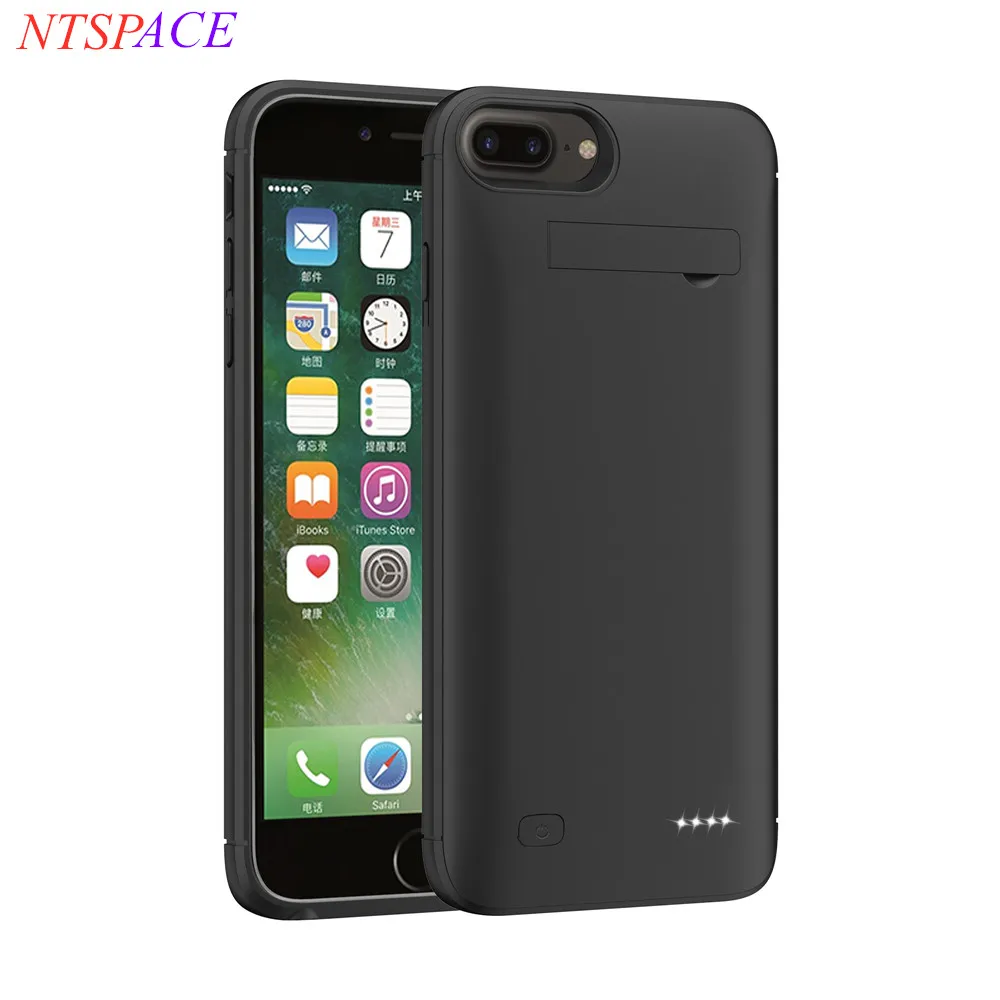 5200 мАч портативное зарядное устройство чехол для iPhone 8/7/6s плюс Power Bank 8/7/6s/6 Plus