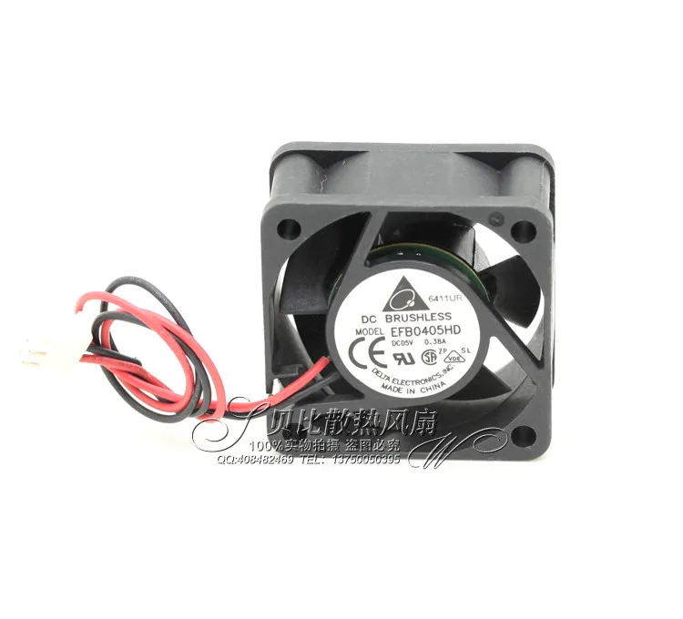 Кулер Delta EFB0405HD, 4 см, 40 мм, 4020, 5 в постоянного тока, Инверторные вентиляторы охлаждения сервера А, осевой