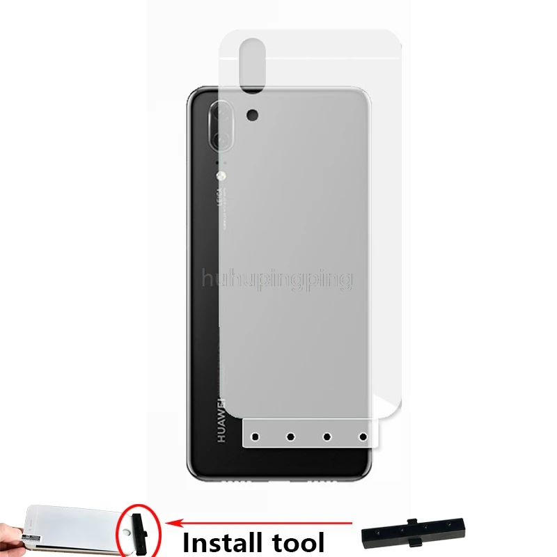 Новая мягкая 4D полноразмерная Гидрогелевая Защитная пленка для Huawei P20 5 8 &quotс