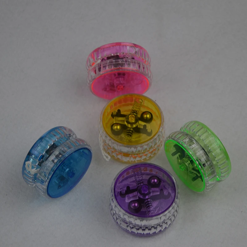 1 шт. Magic Yoyo Ball игрушки для детей красочный пластик легко носить светодиодная