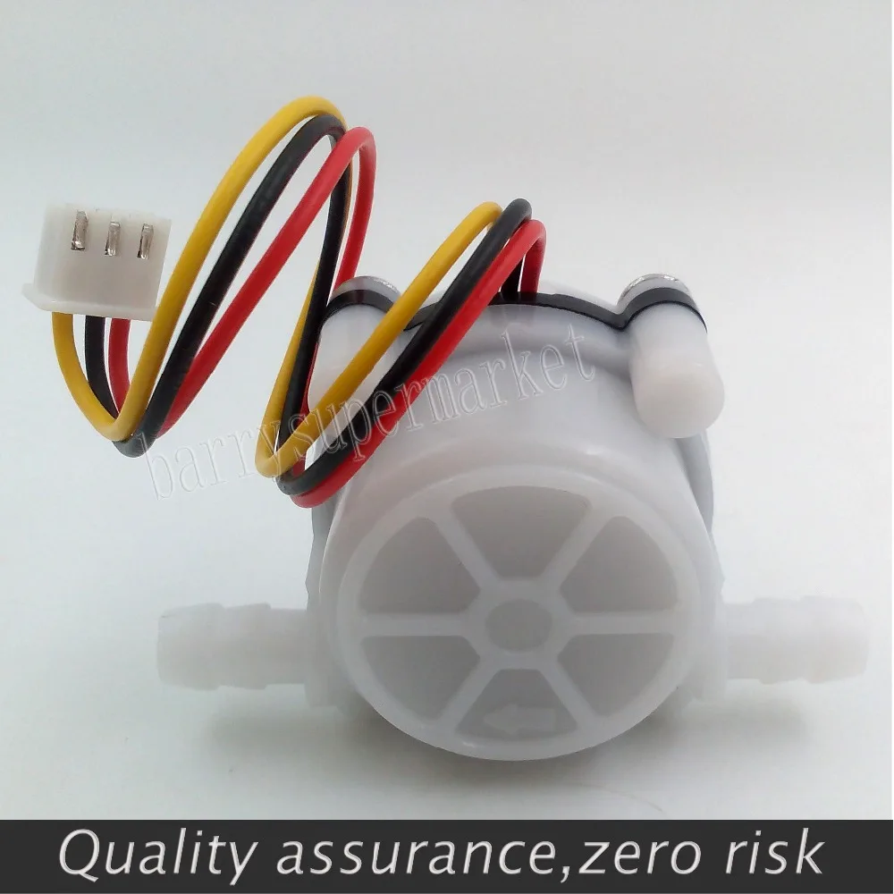 2 шт. расходомер счетчик сенсор es de flujo датчик s fluxo для воды пьющий 0.3 6л/мин G1/4|sensor