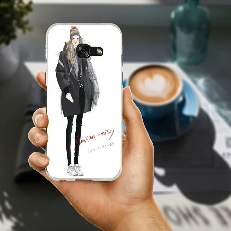 Восточная женщина в хиджаб уход за кожей лица мусульман для Samsung Galaxy A3 A5 A7 J1 J2 J3 J5 J7